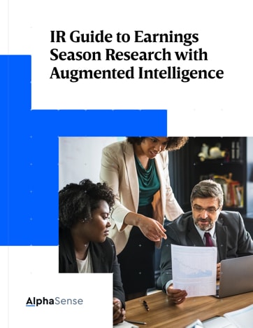 IR Guide To Earnings Season With Augmented Intelligence