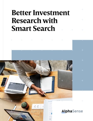 Better Investment Research With Smart Search